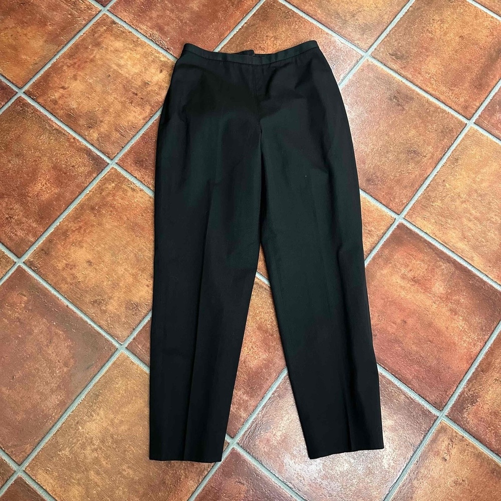 Richard Tyler Couture 100% Silk High Waisted Dress Pants Size 6